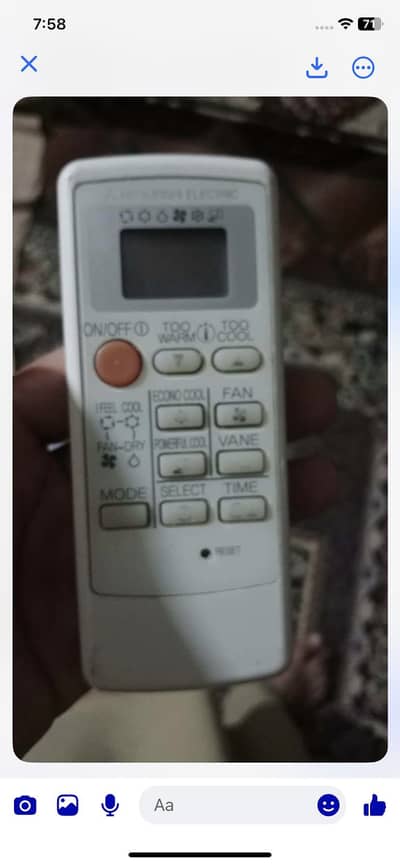 Mishutbhi ac new condition urgent sale whatapp rabta kare 0315404076