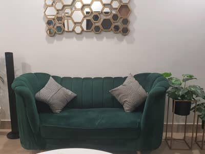 2 piece sofa set. one 2 seater and one 4 seater