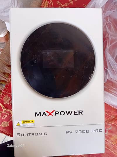 MAXPOWER suntronic pv7000pro hybrid solar inverter 6KW 1Month used