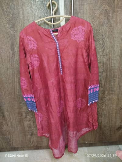 Slightly Used branded short length kurtis