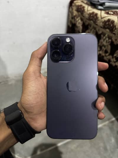 Iphone 14 pro max deep purple colour