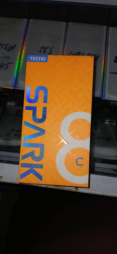 Tecno Spark 8C mint condition with complete box