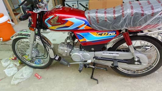 Honda CD 70 Model 2026. Whatsapp 03335070664