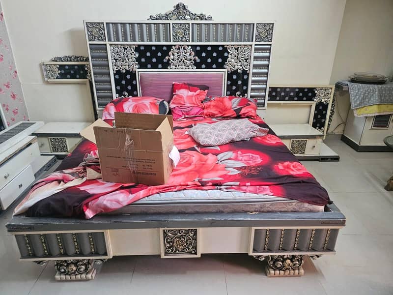 used bed set 1