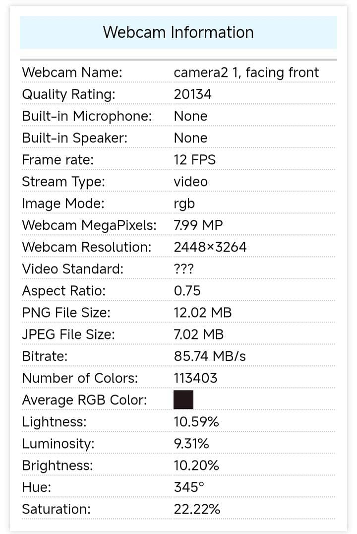 Webcam microphone support 1