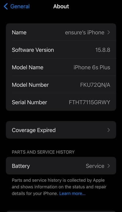 Apple iPhone 6S Plus