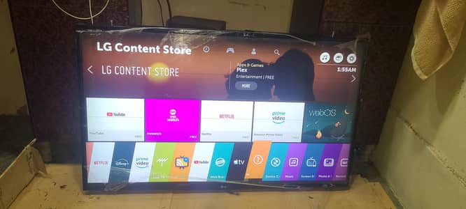 LG 50 inch smart LED TV