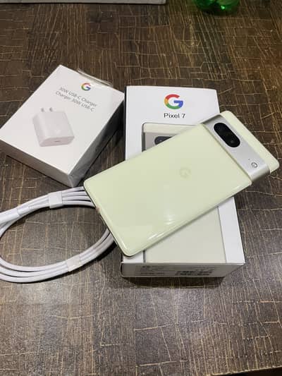 pixel 7 8/128 official pta with bix and charger