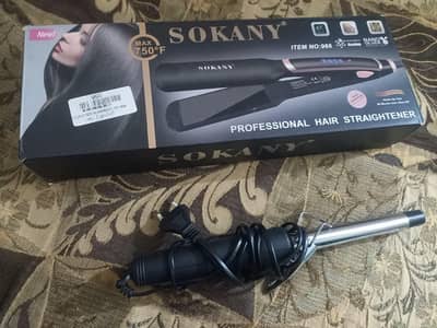 HAIR STRAIGHTENER AND CULER