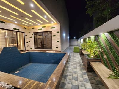 2 KANAL ULTRA MODERN Brand New Luxery Stylish Double Highted Lobby Double Storey Vip House On 100 Feet Road Available For Sale In VALANCIA TOWN LAHORE By Fast Property Services Lahore