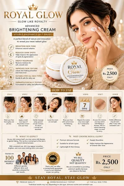 Royal Glow -whitening cream
