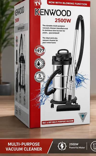 Kenwood wet and dry Vacuum cleaner 25 liter