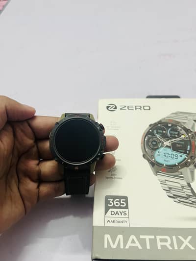 Zero Lifestyle Matrix Pro Smart Watch| Excellent Condition| Bluetooth