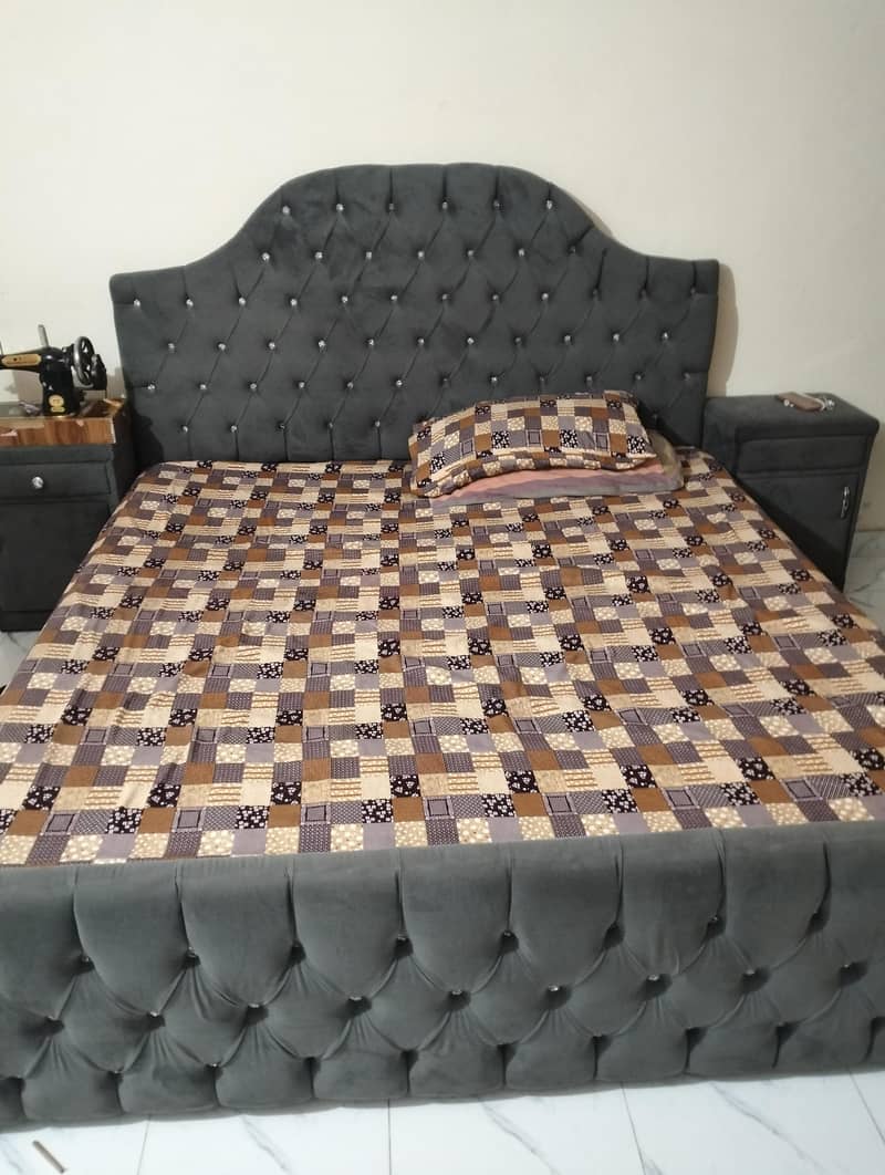 used bed set full 2