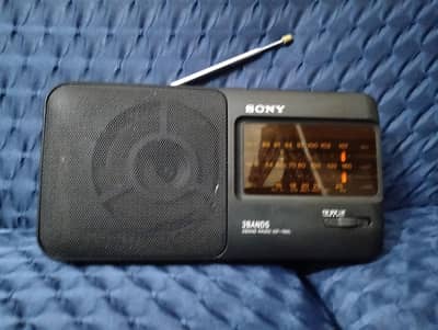 sony ICF 790L 3band FM LW MW long battery time good sound quality