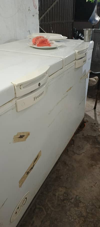 double door freezers good condition