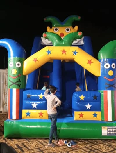 slide castle . . . size 12 by 18 hai