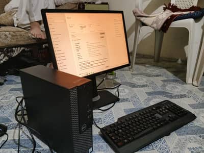 i5 6th gen Dell pc with lcd