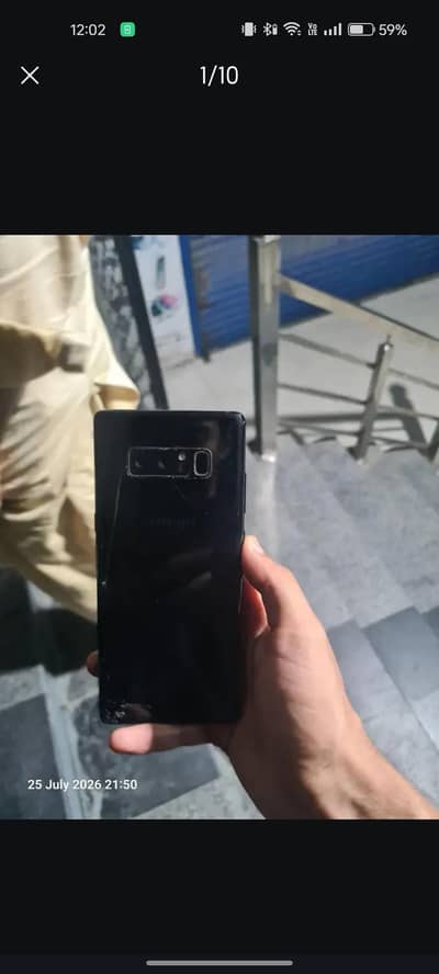 Samsung Mobile Note 8 Dual sim pach 4/64