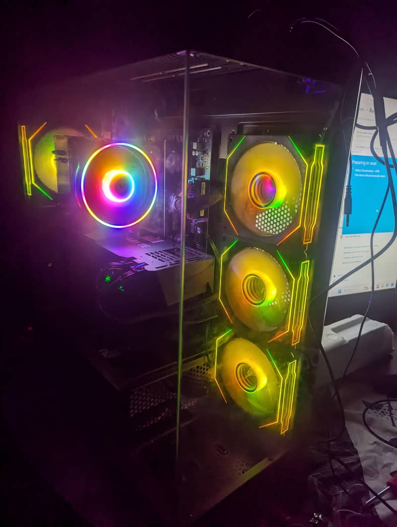 Full glass PC casing 1