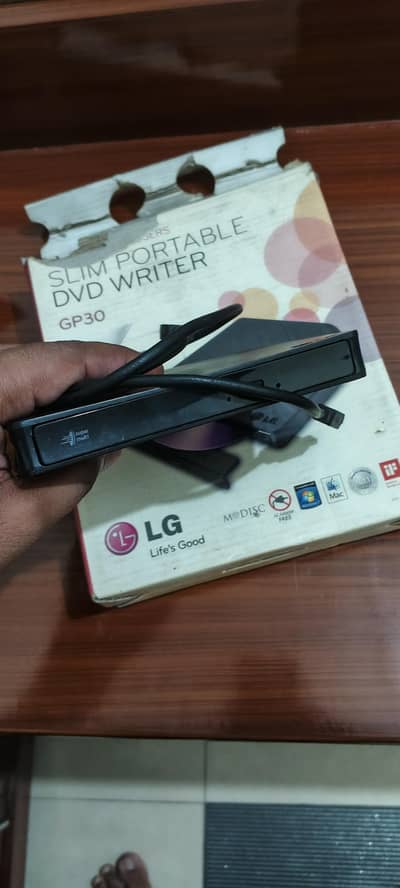 LG DVD Writer Slim Portable GP30