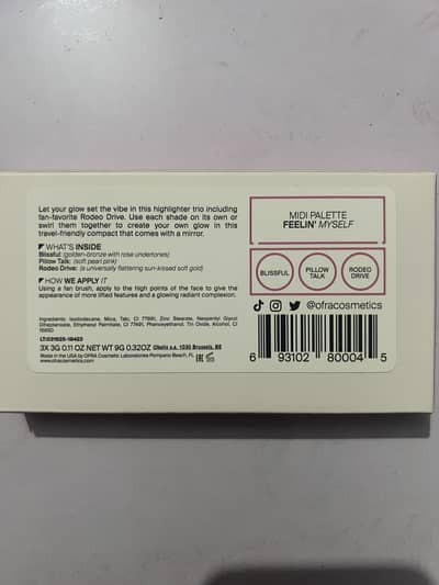 OFRA Midi Palette “Feelin Myself”| Brand New| 100% Original