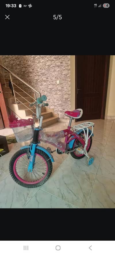 girls pink Barbie bike new