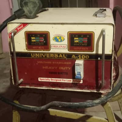 Universal A-100 Voltage Stabilizer 10000 Watts Heavy Duty