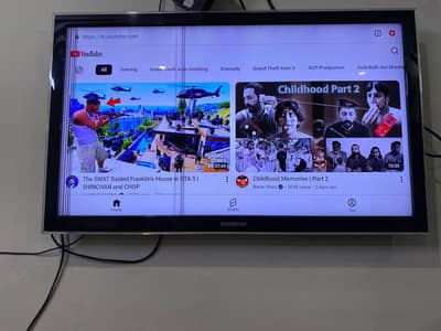 32"inch led tv Samsung, not android ,with Internet magic box available