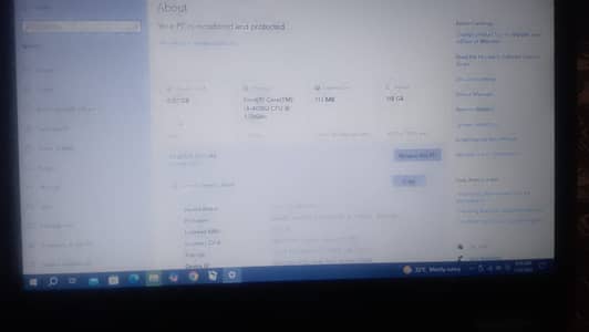 Dell Laptop, 100% Ok, 8gb ram / 128 SSD / Core i3, 4th generation /