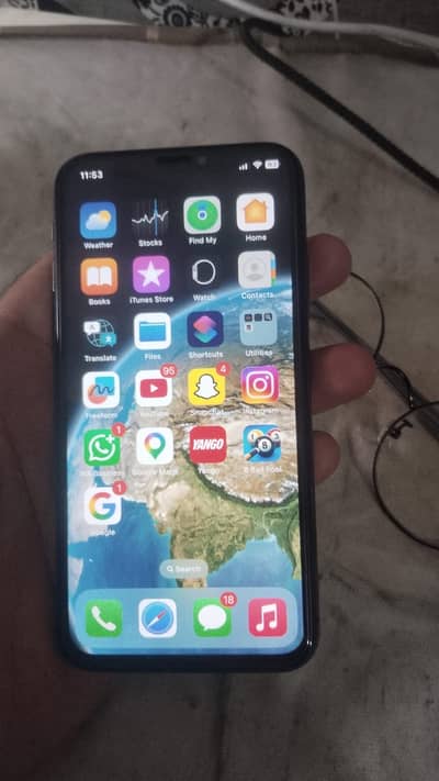 iphone x offical pta approved panel battery change 100 healt
