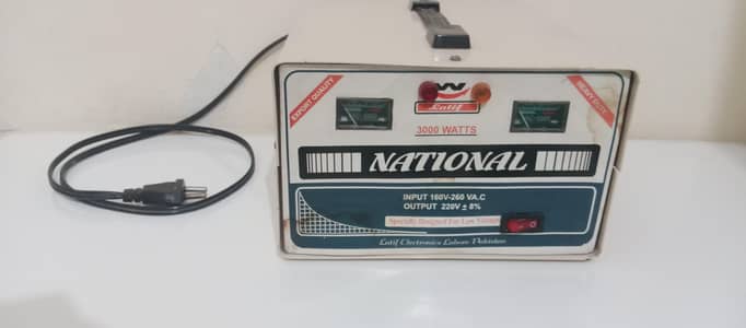National 3000W Heavy Duty Voltage Stabilizer