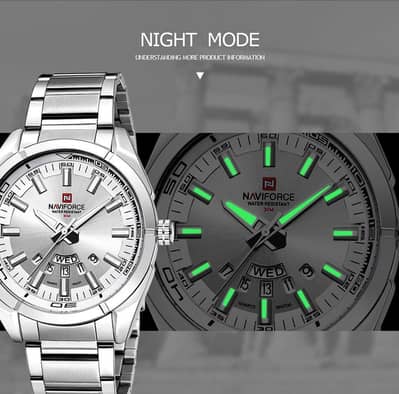 Naviforce NF-9038 Azadi Offer Day And Date Edition