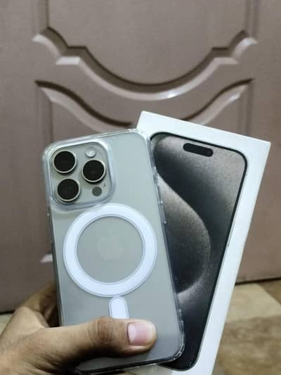 iPhone 15 Pro with box