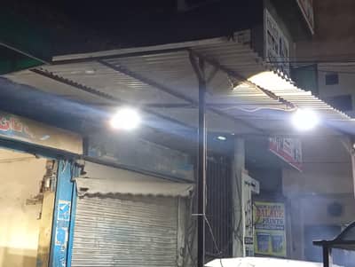 لوہے کا شیڈ چادروں سمیت فوری برائے فروخت ۔۔