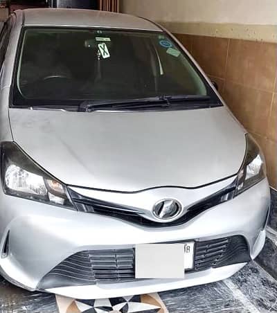Toyota Vitz 2014 /18 auction sheet 4.5 grade