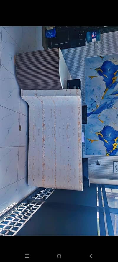 Reception counter front desk