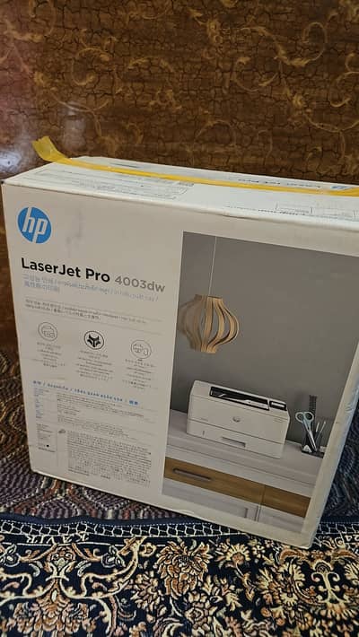 Hp 4003dw printer just 15 pages print .
