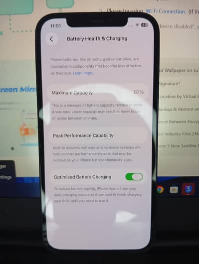 iPhone 12(64GB) | NON-PTA | 87% BH | 100% Original Parts (Urgent sale)