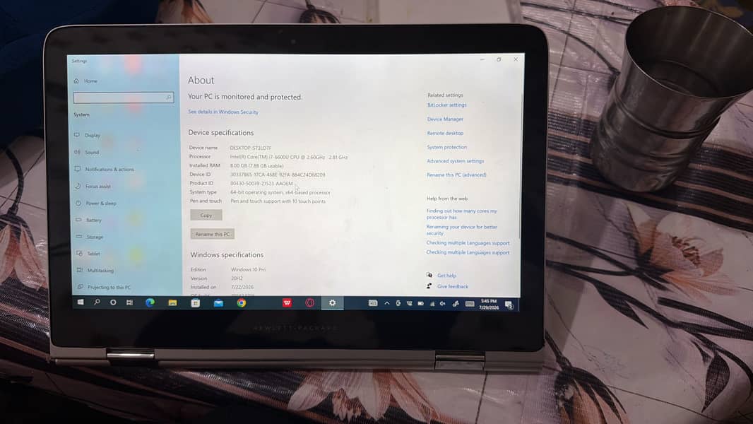 HP touch screen 3
