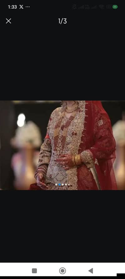 Barat bridal dress