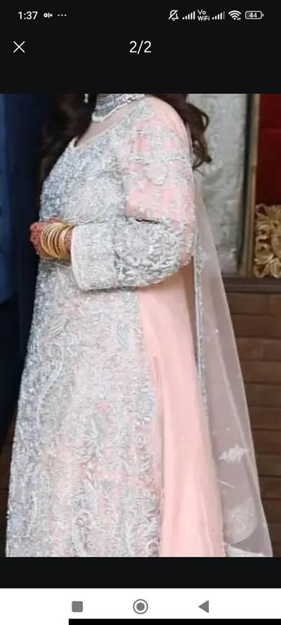 walima bridal dress