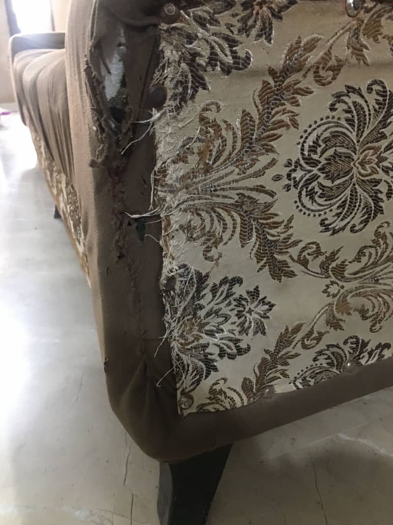 Sofa com bed — used condition 2