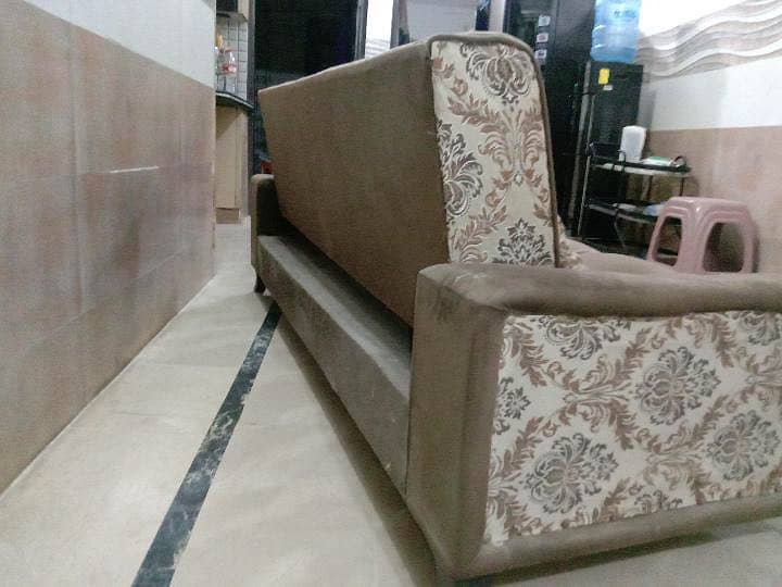 Sofa com bed — used condition 6