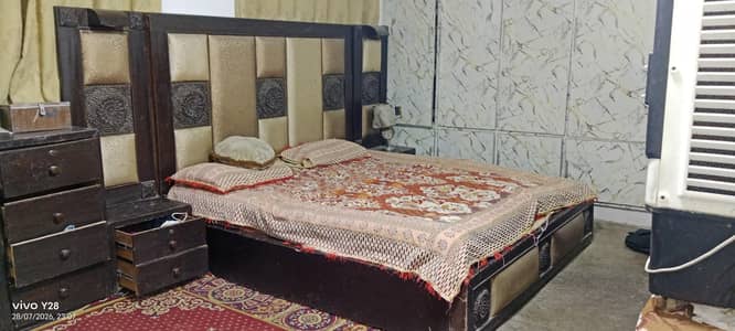 Double bed and dressing for sale