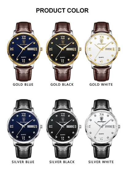 POEDAGAR MENS WATCH 100% ORIGINAL