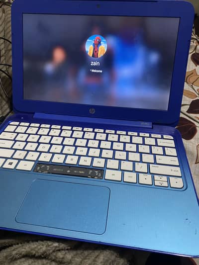 Hp Stream Intel Celeron All Okay with charger.