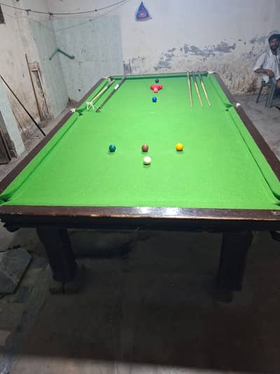 Snooker Table 5/10 with 1 Inch Marble