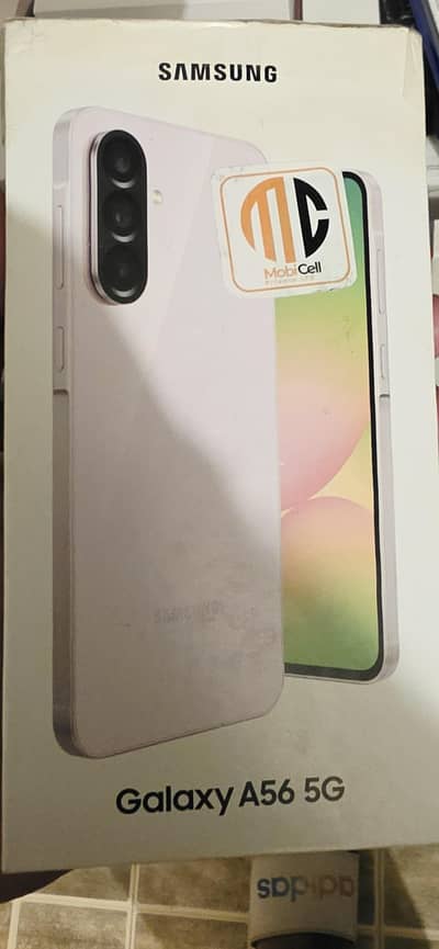 Samsung Mobile A56 pta approved 256gb