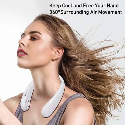 Rechargeable Neck Fan 200AMH battery